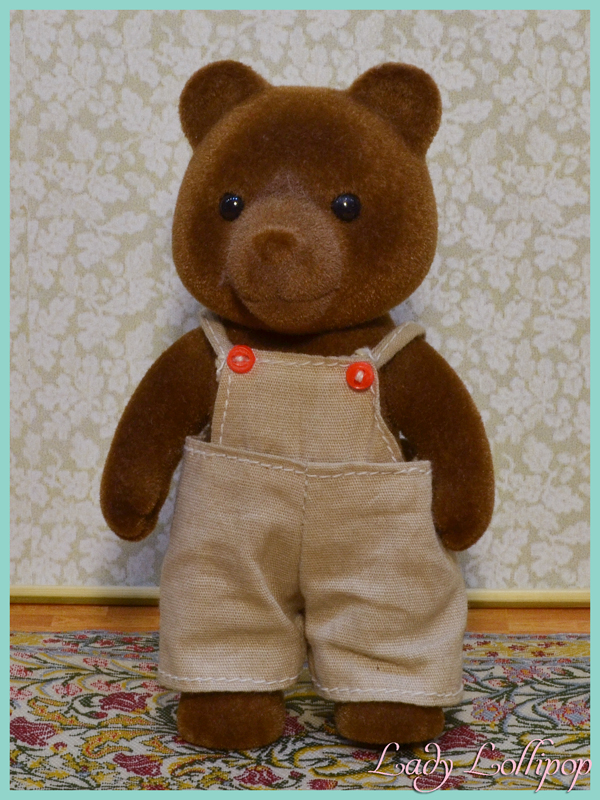 Sylvanian Families Japanese Teardrop Bear Family 