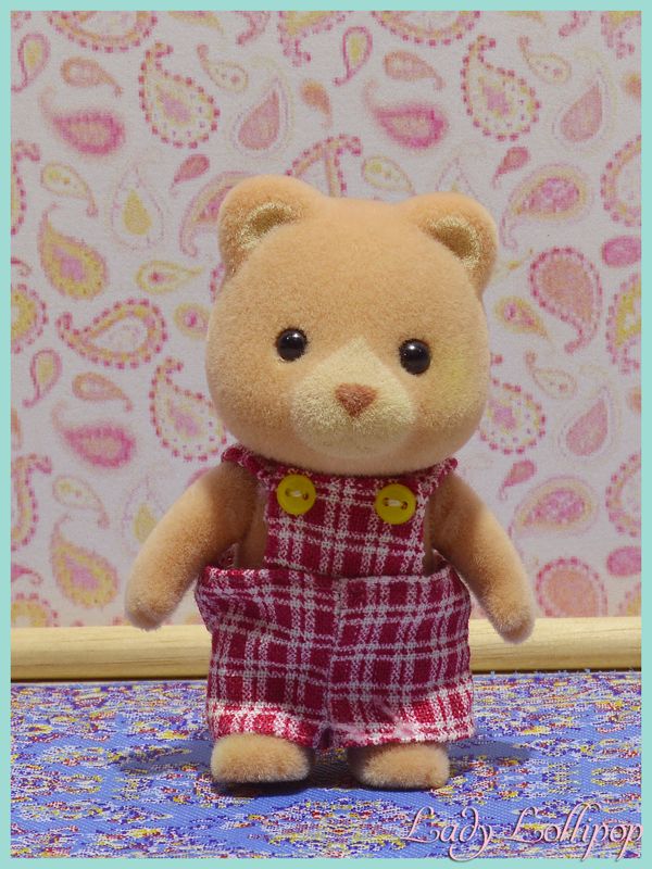 Sylvanian Families Petite Bear Brother from Japanese Line