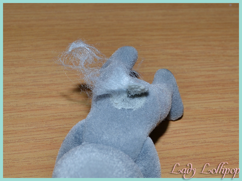 Sylvanian Families bunny with broken tail