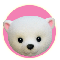 Sylvanian Families Beaufort Polar Bear Family