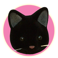 Sylvanian Families Japanese Charcoal Cat Family