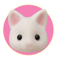 Sylvanian Families Floral Cat Family