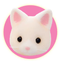 Sylvanian Families Golightly Silk Cat Family