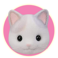 Sylvanian Families Latte Cat Family