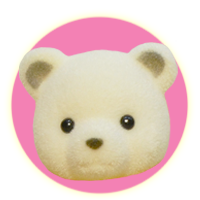 Sylvanian Families Polarstar Polar Bear Family