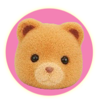 Sylvanian Families Porridge Bear Family