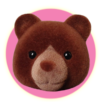 Sylvanian Families Teardrop Dark Bear Family