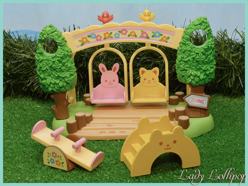 Sylvanian Families Nursery Playground Swing Set