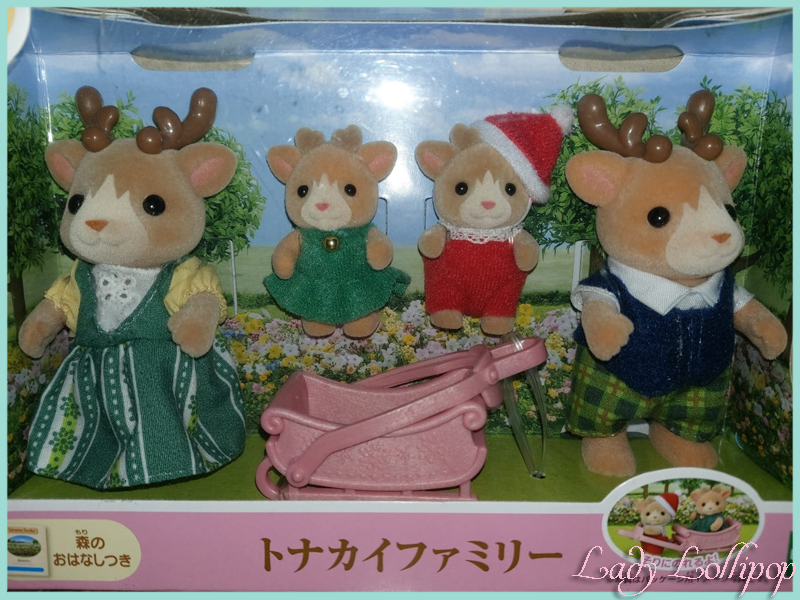 Sylvanian Families Snowdrift Reindeer Family