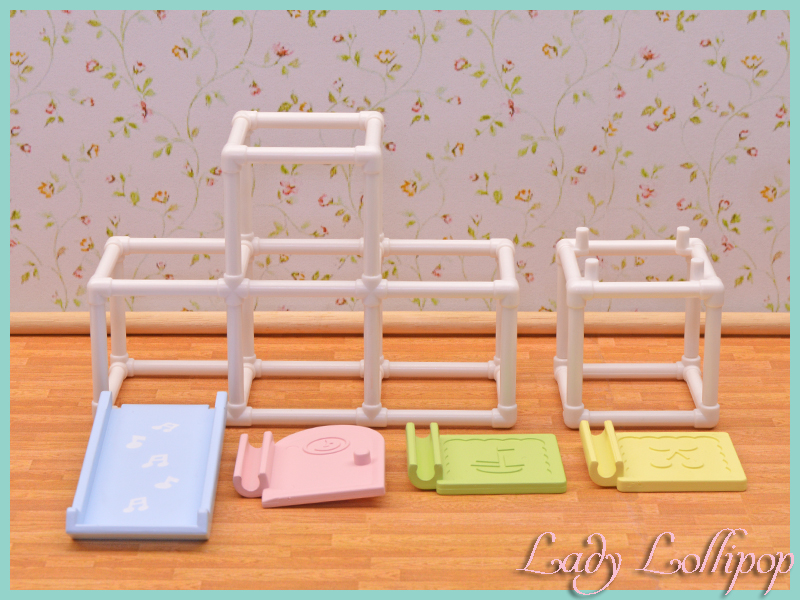 The Sylvanian Baby Jungle Gym is modular, so you can create endless fun