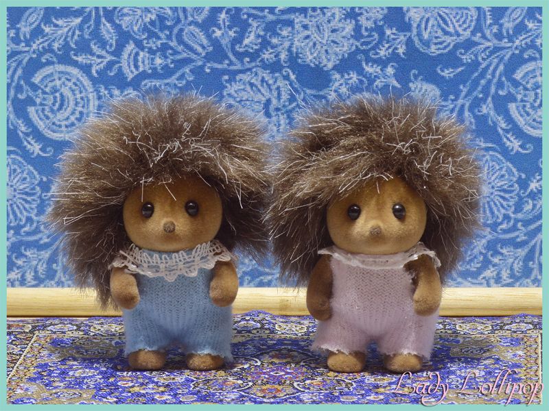 Sylvanian Families Bramble Hedgehog Babies