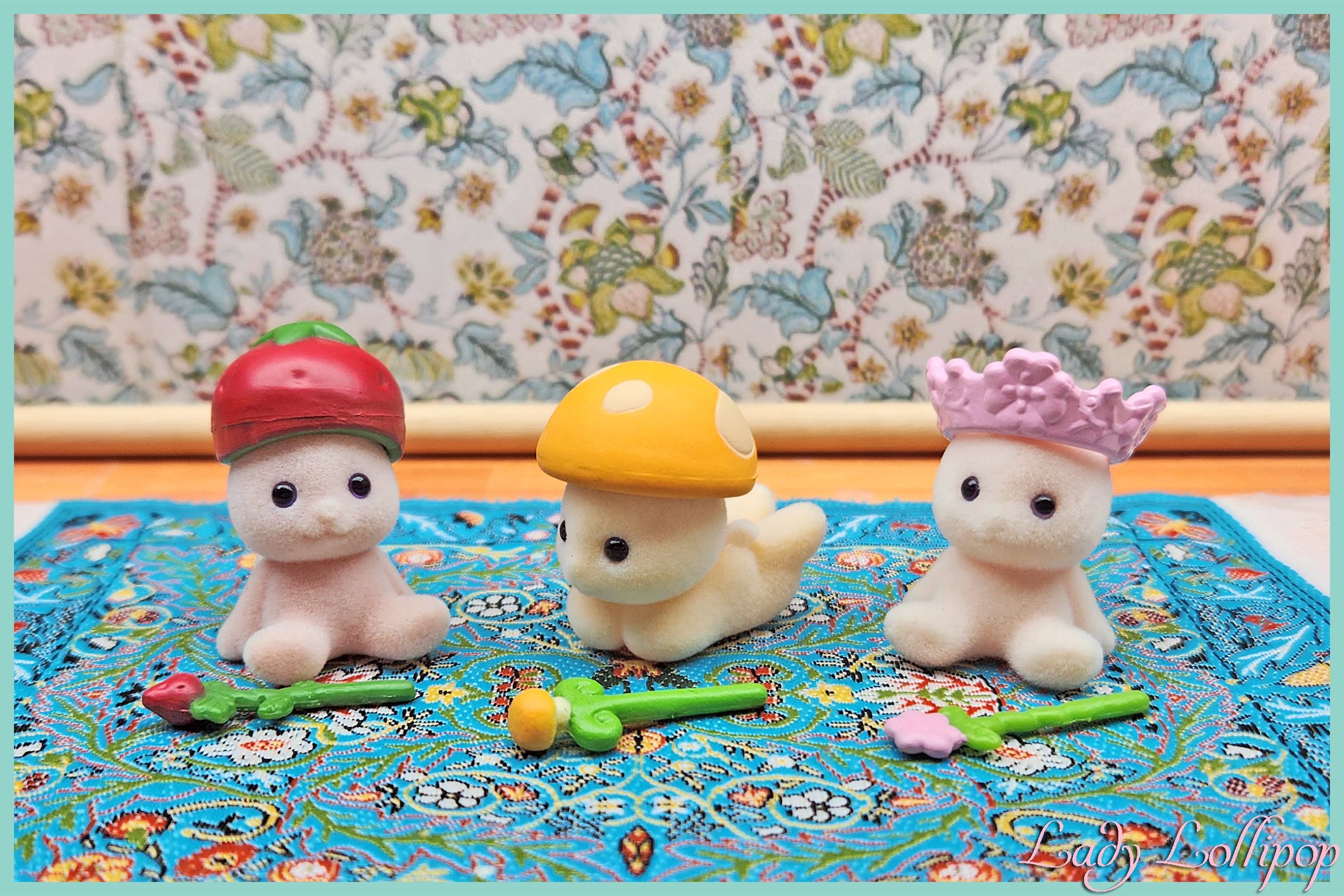 Sylvanian Families Misty Forest Fairies from the Secret Fairy Tree gift set