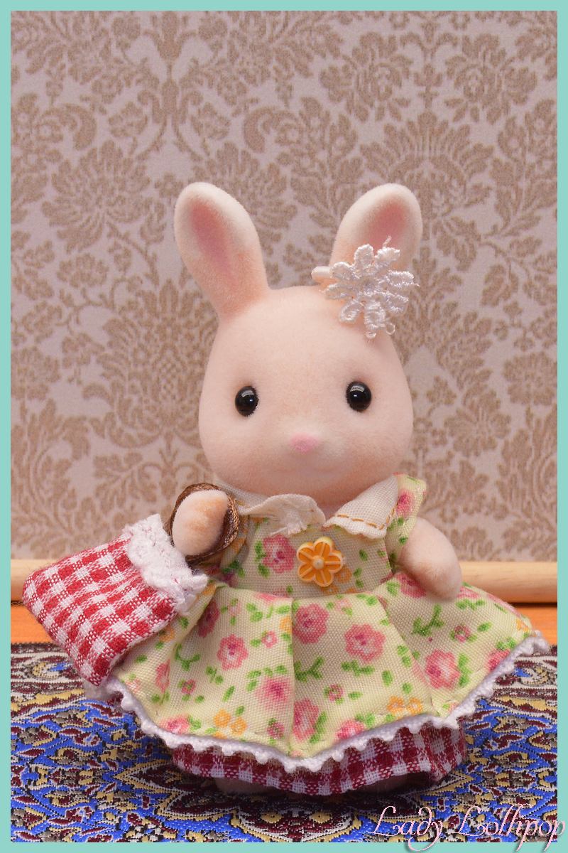 Sylvanian Families Nonohana Wildflower Rabbit Spring Sister 