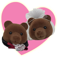 Sylvanian Families Honepot Timbertop Wedding Pair