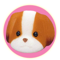 Sylvanian Families Doughty Chiffon Dog Family