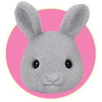 Sylvanian Families Easy Buy Babblebrook Grey Rabbit Family