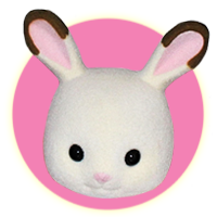 Sylvanian Families Giant Display Rabbit Creme Chocolate