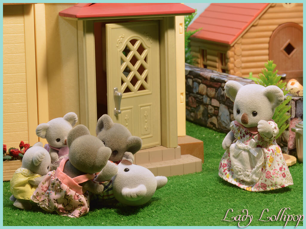 Sylvanian Families Koala family greeting