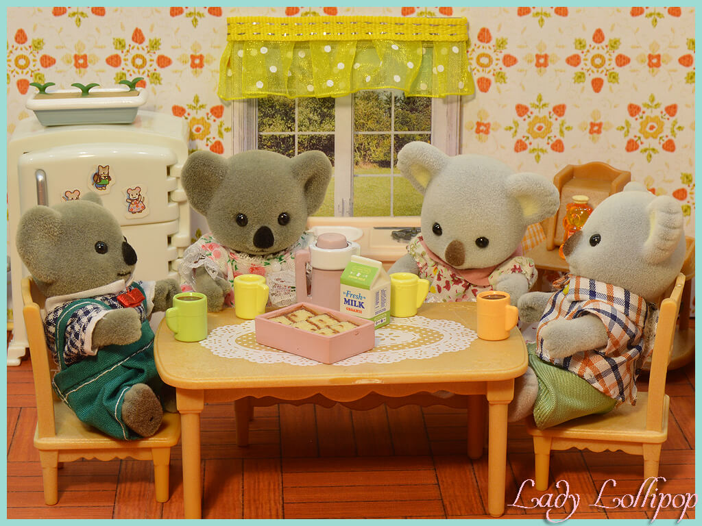 Outback Koala and Billabong Koala families